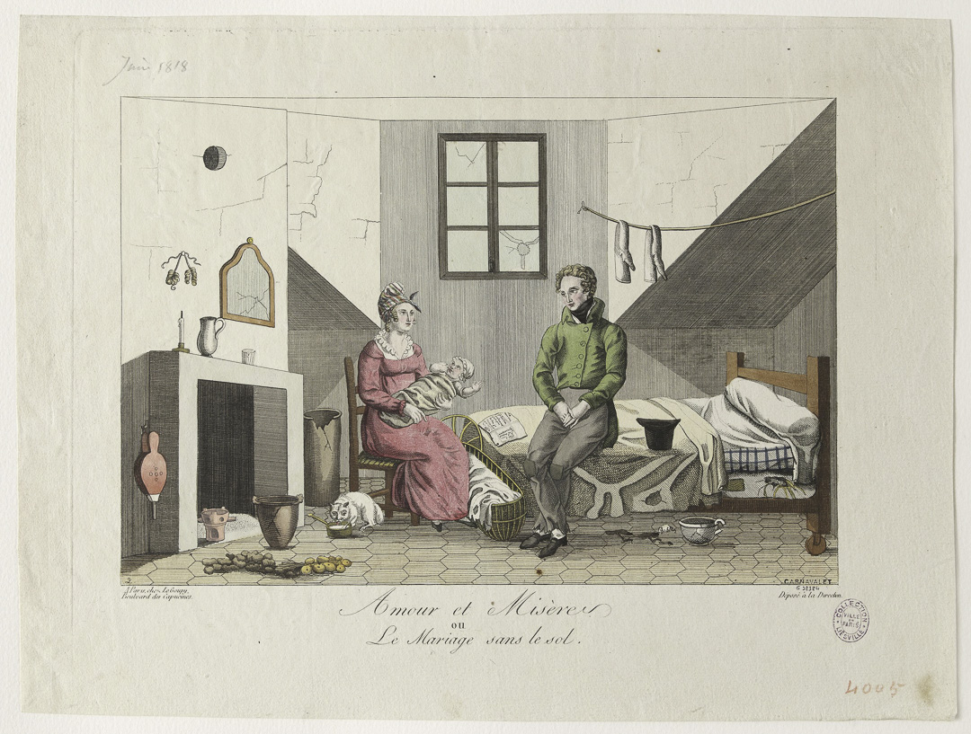 Amour et Misère / ou / Le Mariage sans le sol