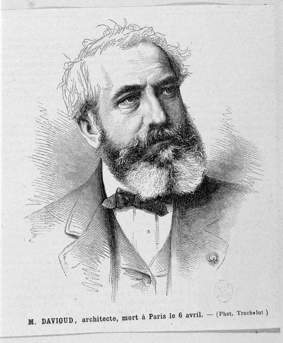 TACHELAT (daprès) Monsieur Davioud, architecte, mort à Paris le 6 avril 1881