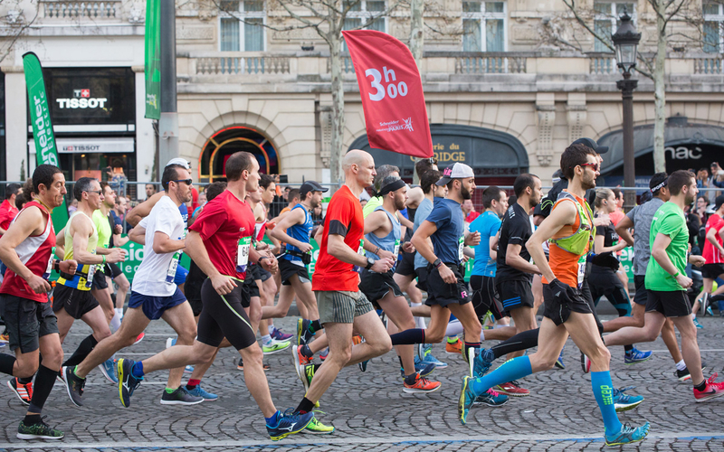 Marathon de Paris .