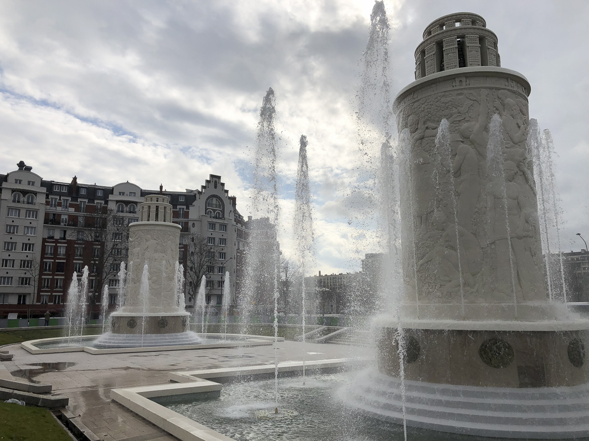 Fuentes de la Porte de Saint-Cloud del siglo XVI