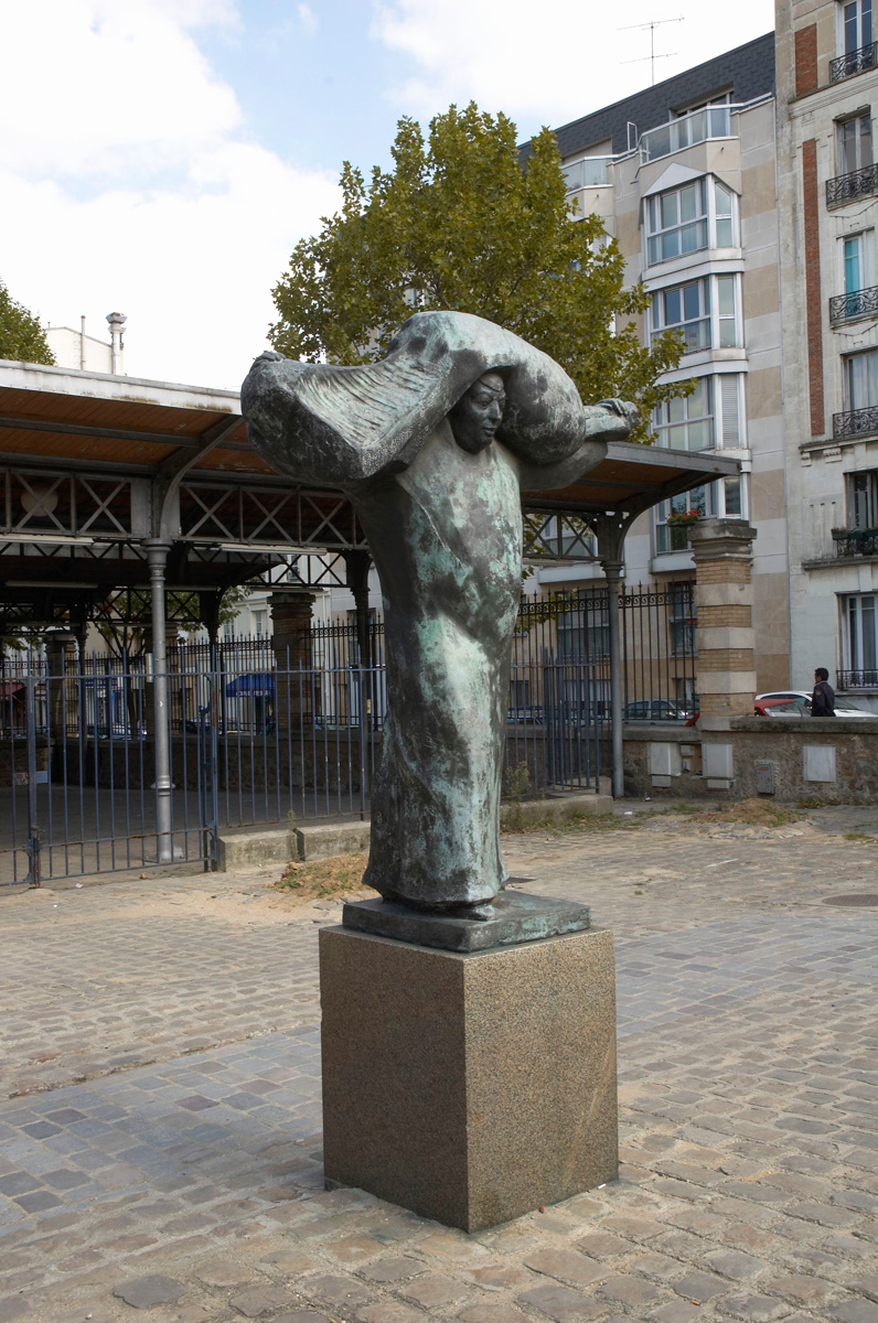 Albert BOUQUILLON (1908-1997), Porteur de viande, 1991