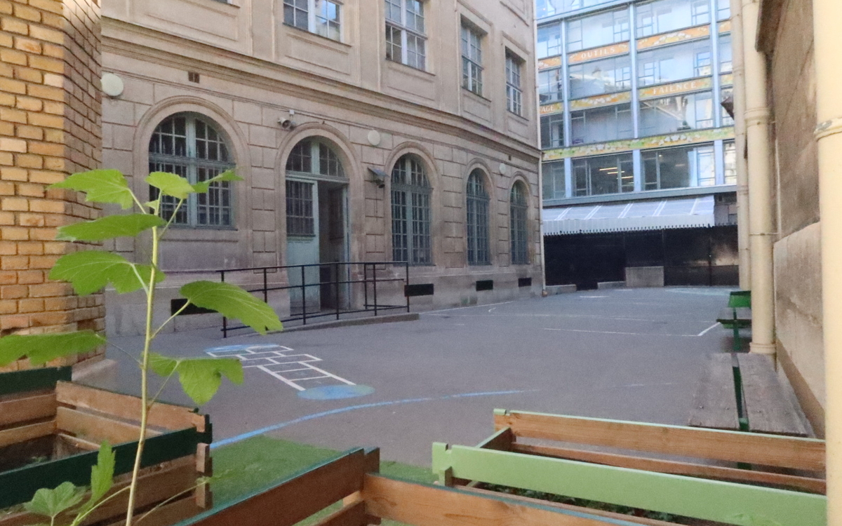 Planning cours des écoles de l'Arbre Sec,  Mairie de Paris Centre