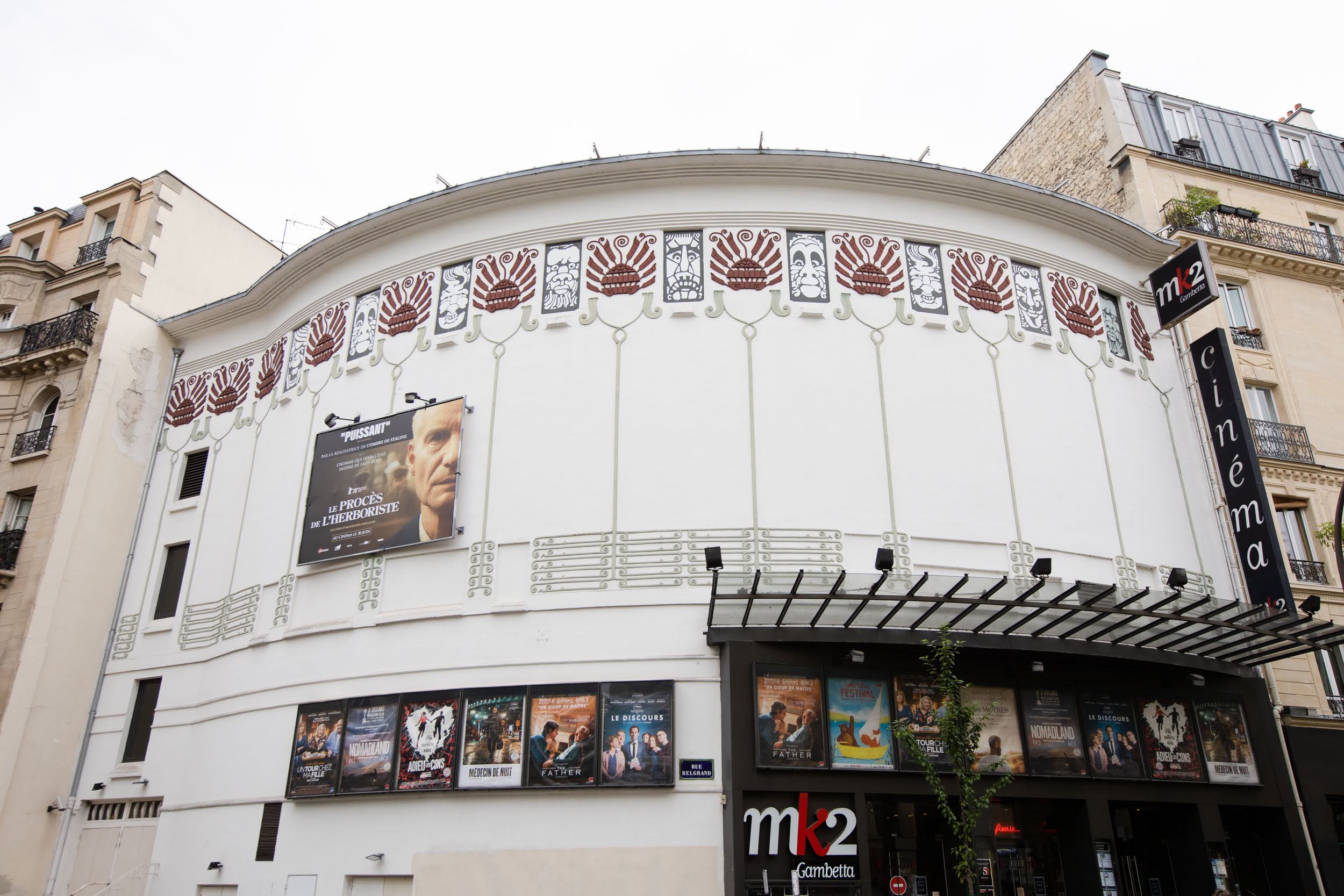 Le Cinéma Gambetta construit par Henri Sauvage.