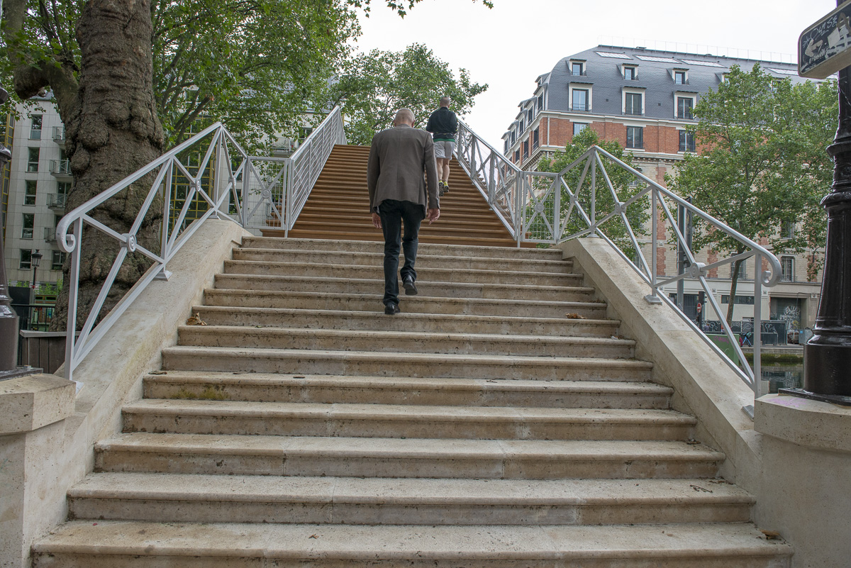 Rénovation de la passerelle des Douanes.