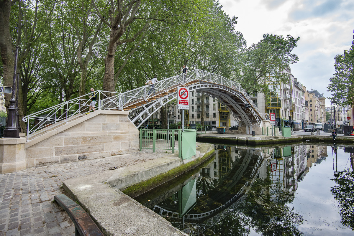 Rénovation de la passerelle des Douanes.