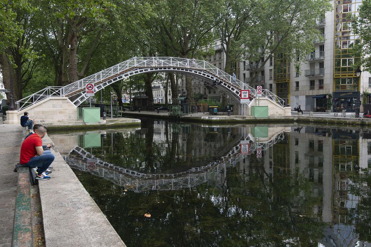 Rénovation de la passerelle des Douanes.