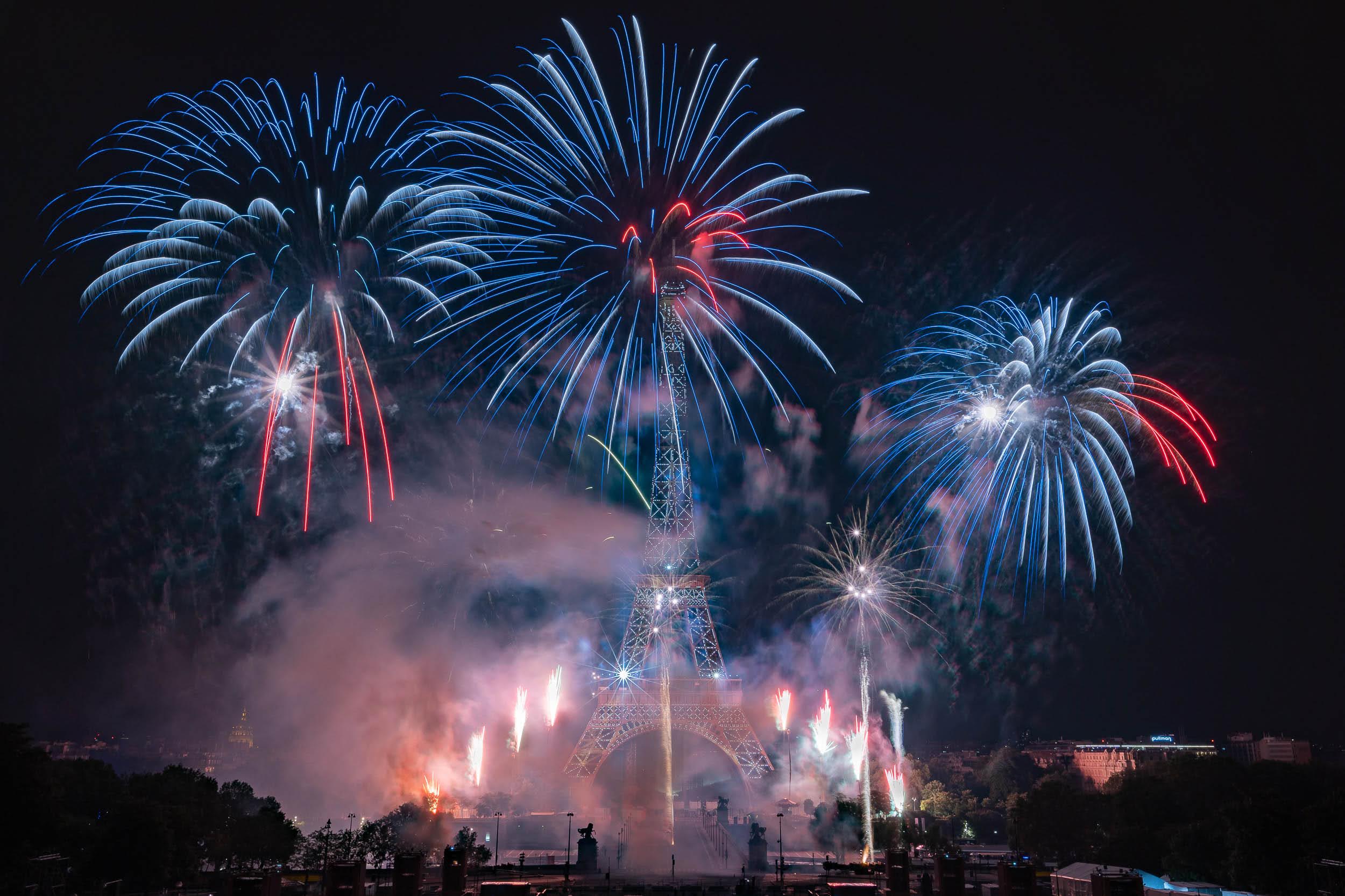 Revivez le feu d'artifice du 14Juillet 2021 Ville de Paris