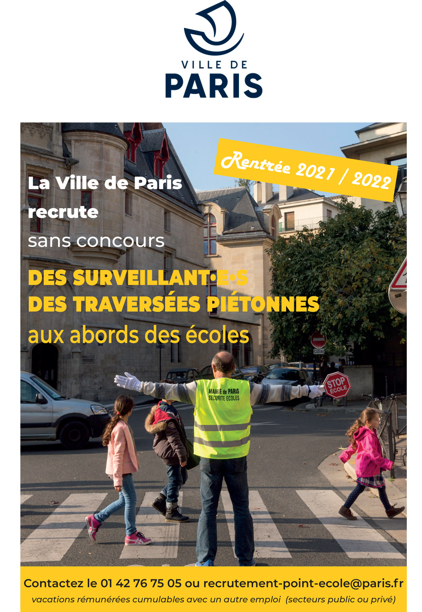 Affiche Tranquillité Ecoliers