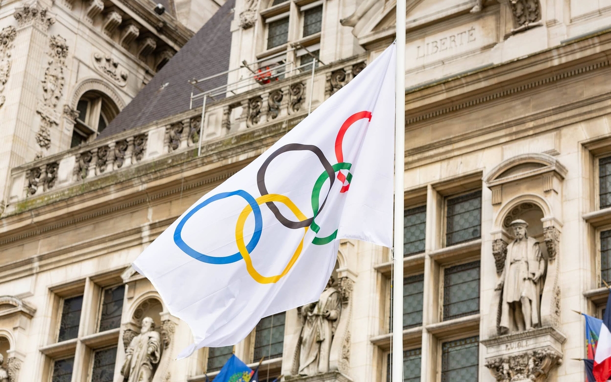 Jeux olympiques 2024 : arrivée du drapeau olympique à Paris dimanche -   - Sports, Autres
