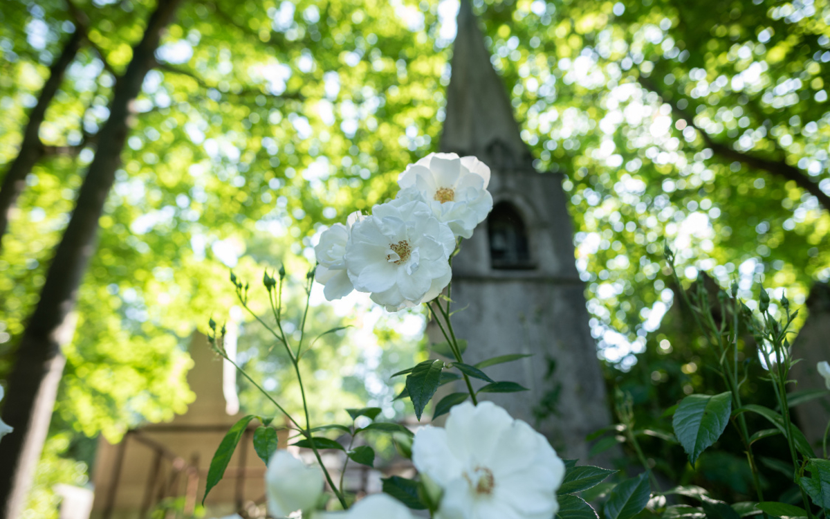 Be aware, the cimetery remains a funerary site