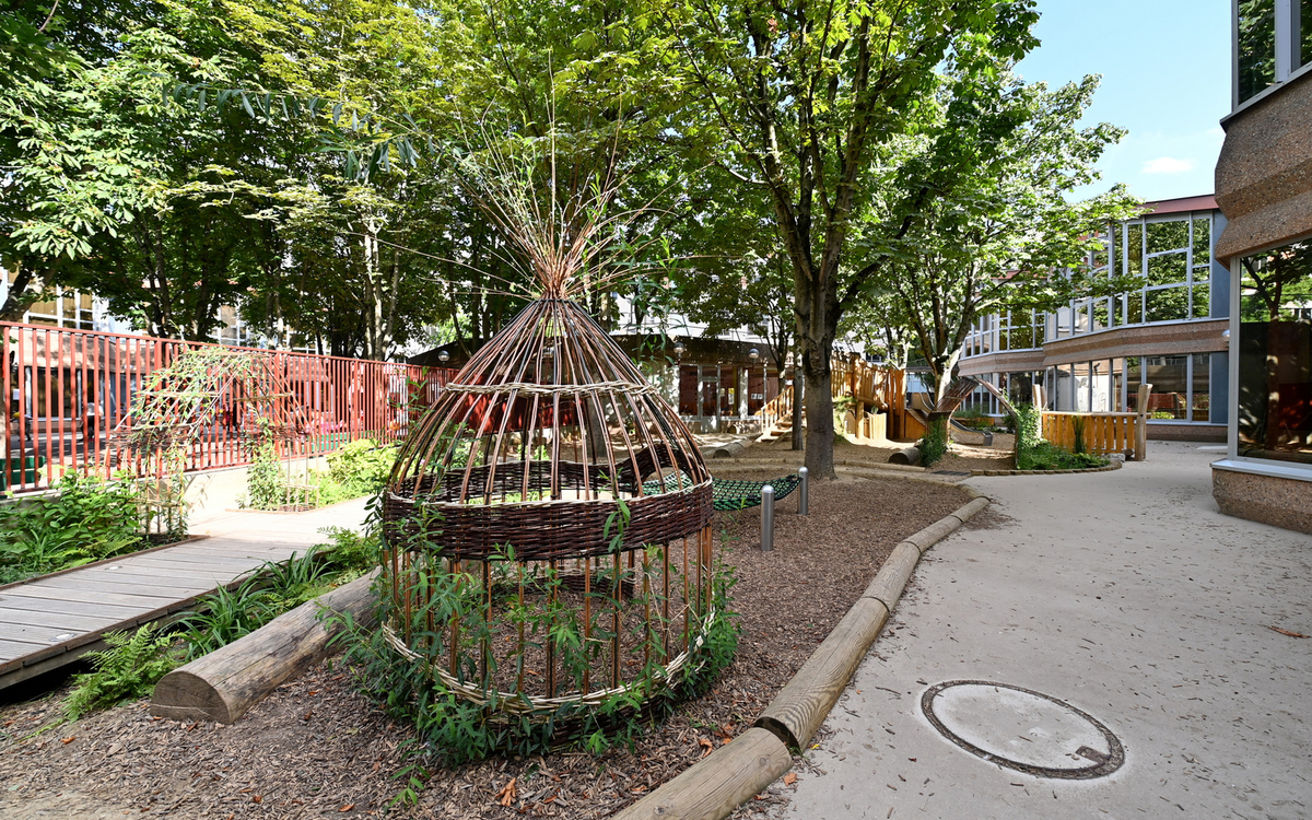 Cour Oasis maternelle Emeriau 15e