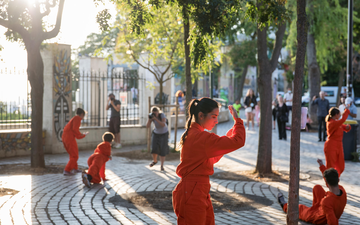 Descente sauvage par la compagnie Olivier Dubois