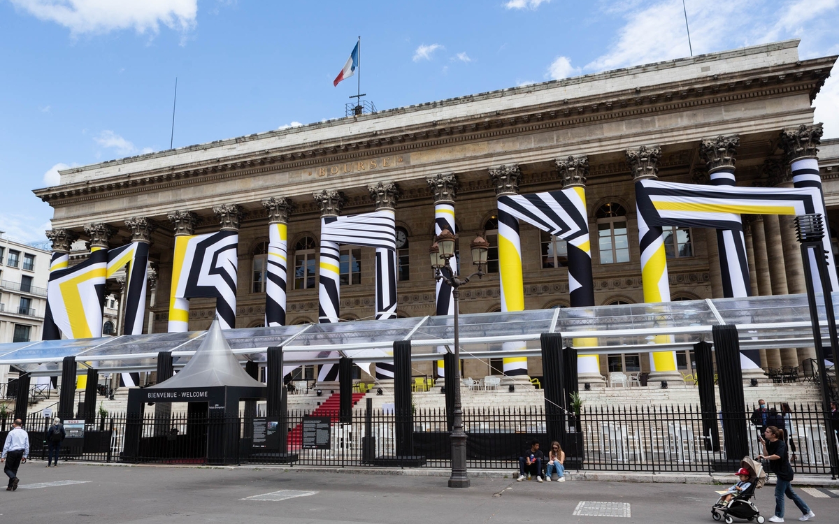 L'EPSAA Emballe le Palais Brongniart