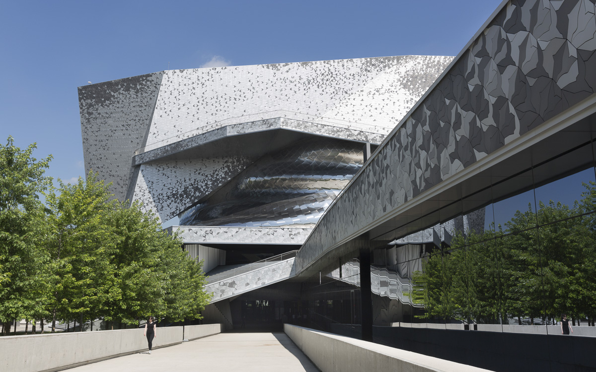 La philharmonie de l'architecte Jean Nouvel