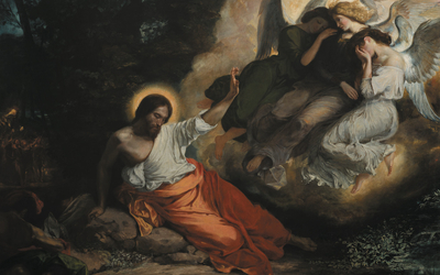 Le Christ au Jardin des Oliviers - Eugène Delacroix