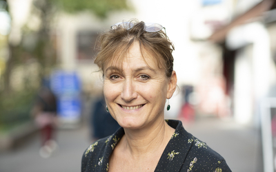 Sabine Arrondelle, Responsable de la Ressourcerie créative du 14e