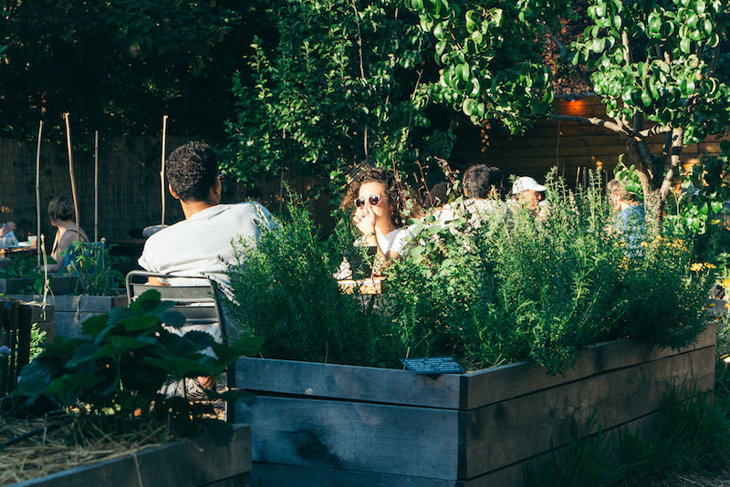 Le Jardin21 un soir d'été
