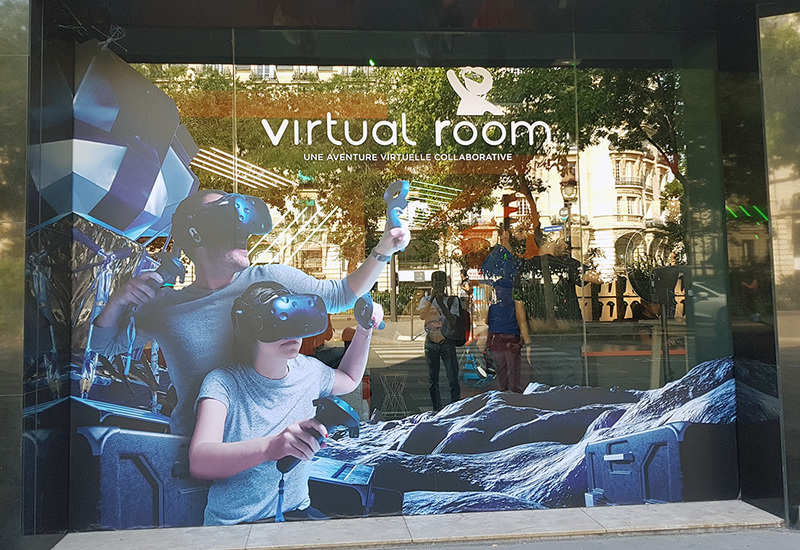 Virtual Room, vitrine