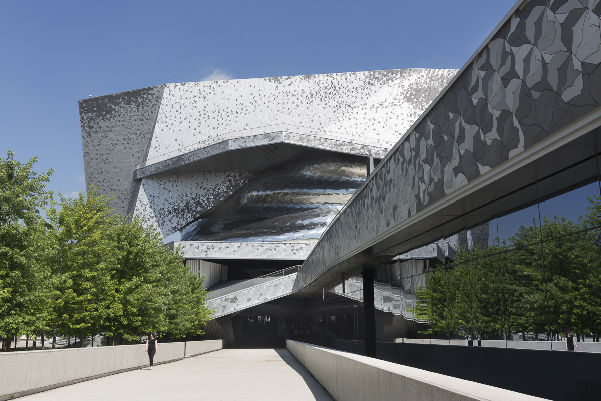 La philharmonie de l'architecte Jean Nouvel