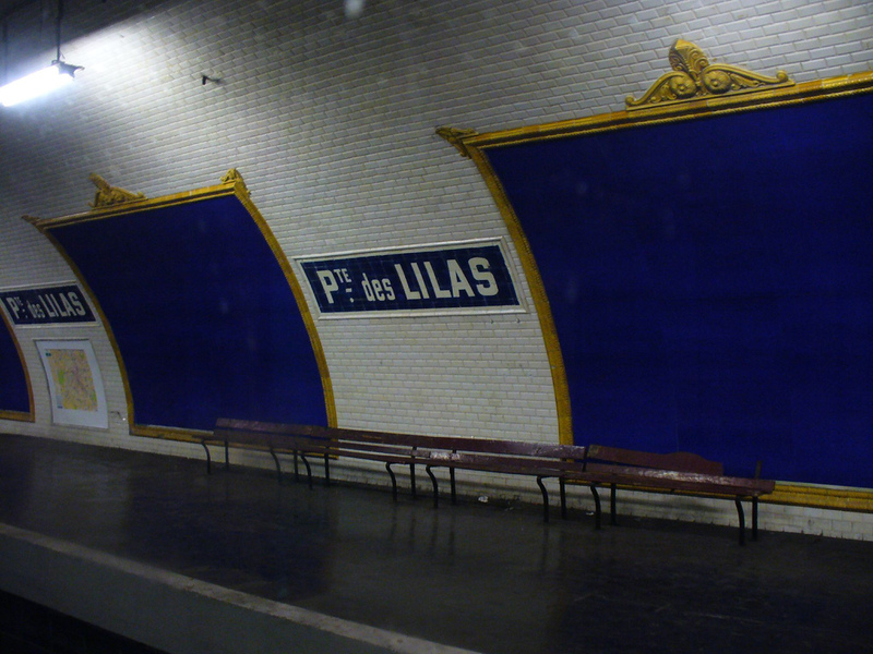 Station de métro Porte des Lilas-Cinéma