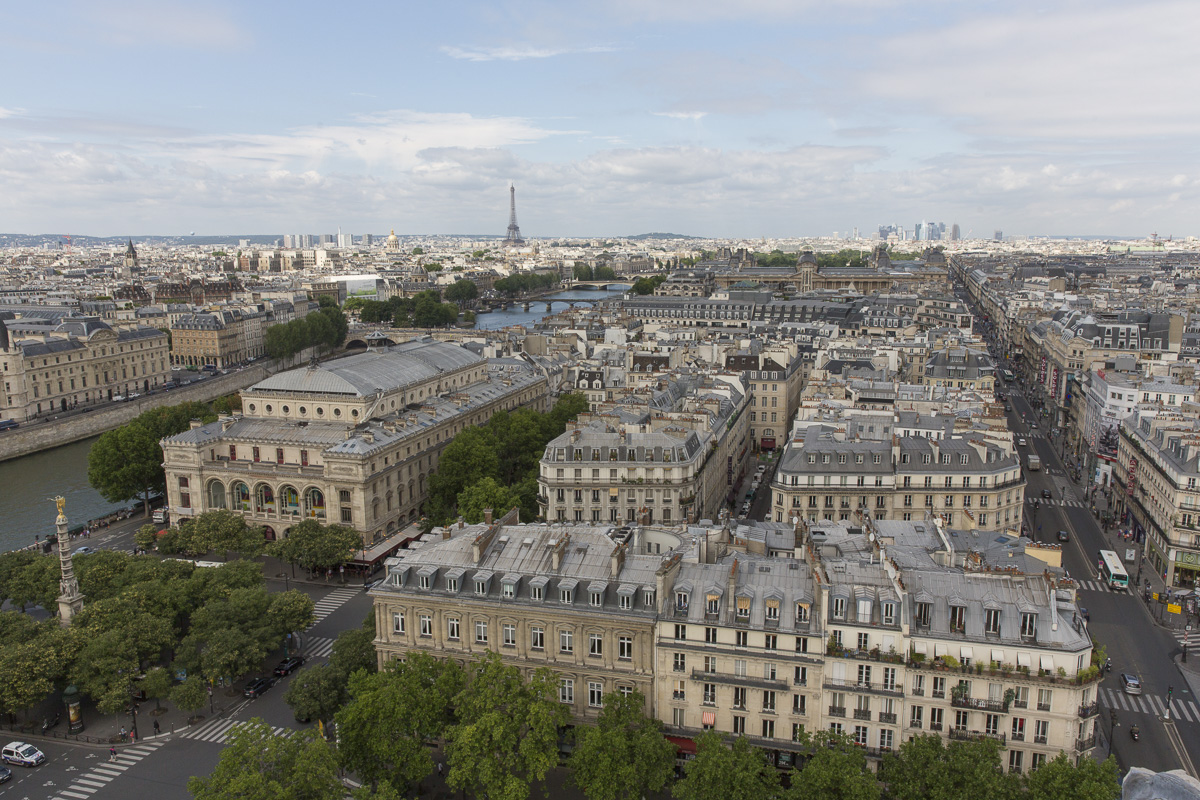 Vue depuis la Tour Saint Jacques