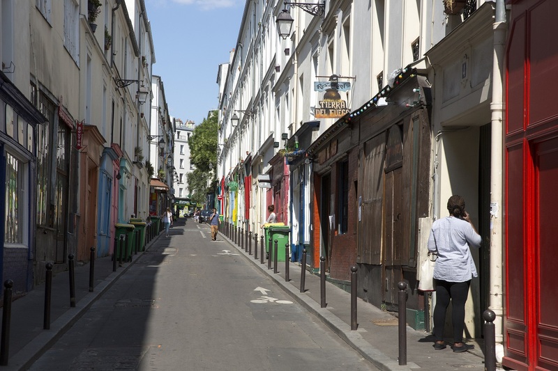 La rue Sainte-Marthe, Paris 10
