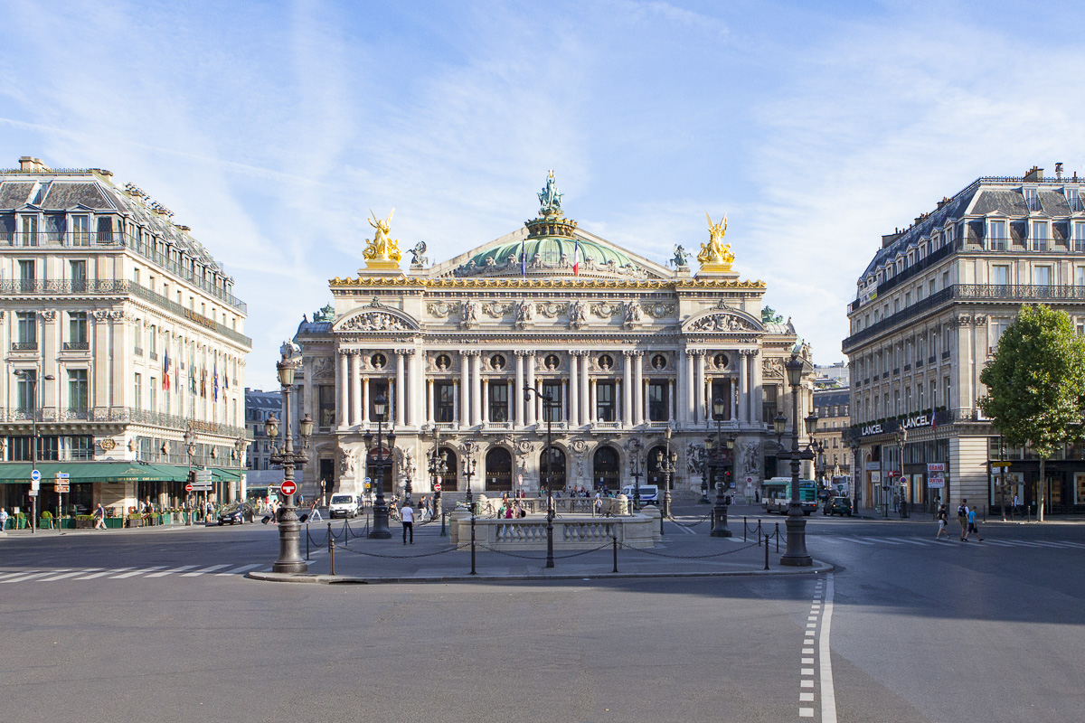 Le Palais Garnier.