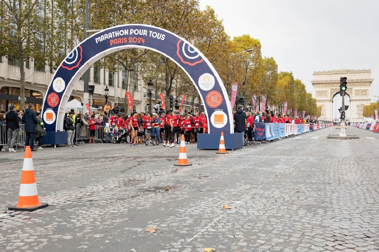 5 km pour décrocher son ticket pour le Marathon pour Tous Paris 2024 en défiant le Kényan Eliud Kipchoge.