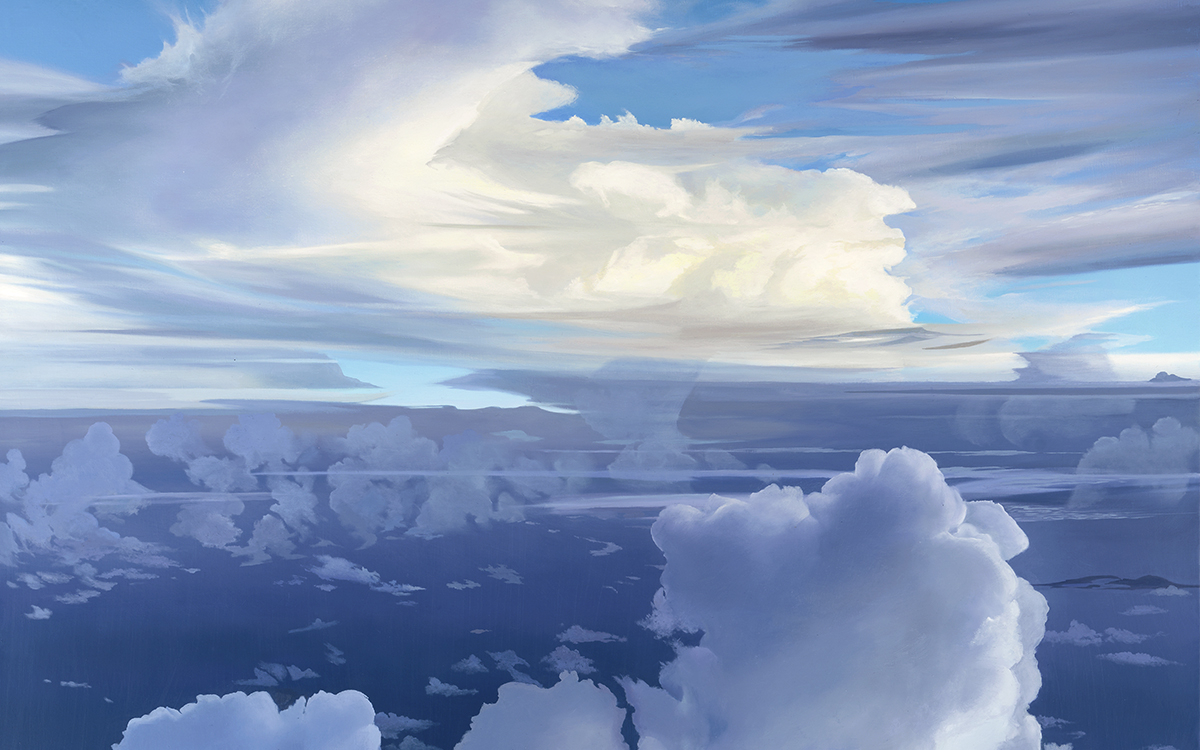 peinture de ciel
