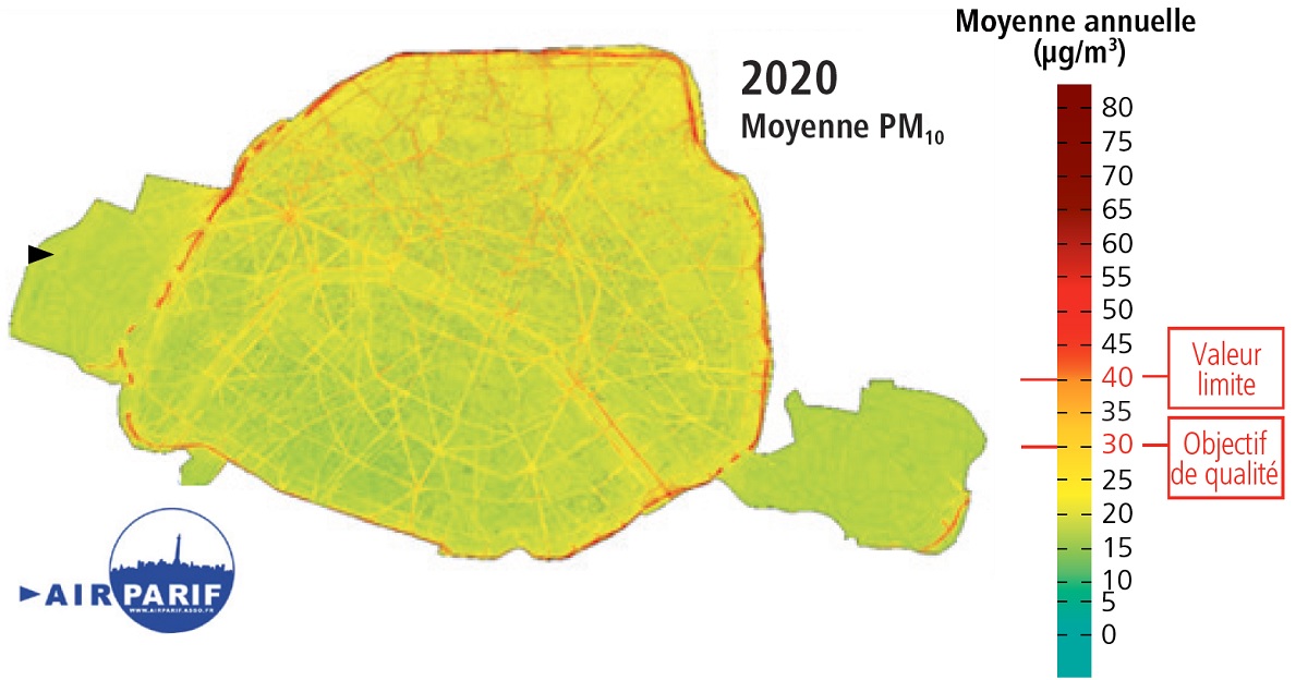 La pollution atmosphérioque PM10