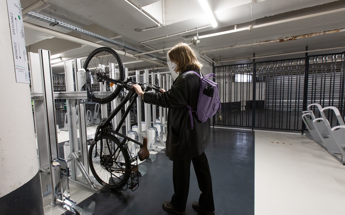Nouveau parc à vélos sécurisé en gare de Dunkerque - Altinnova