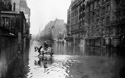 Crue de la Seine avenue Ledru Rollin