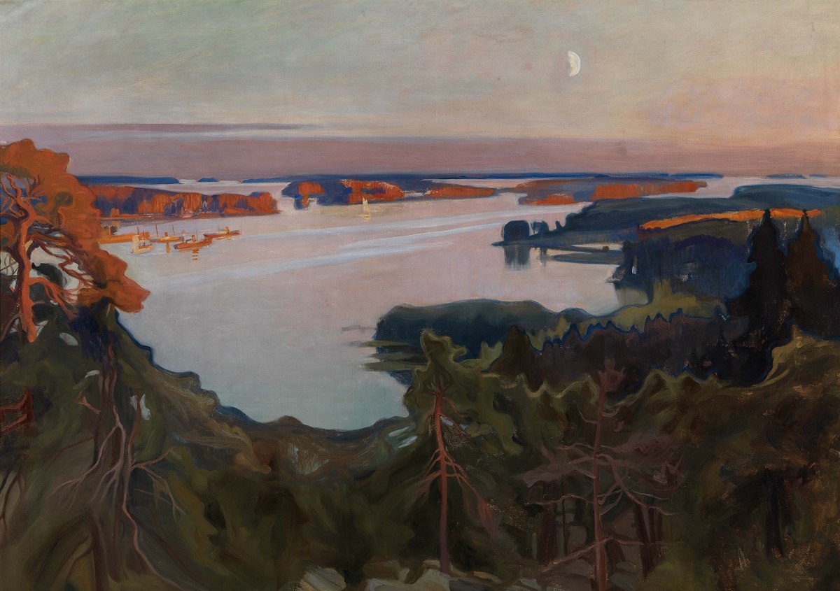 A. Edelfelt, Vue sur Haikko, 1899, huile sur toile