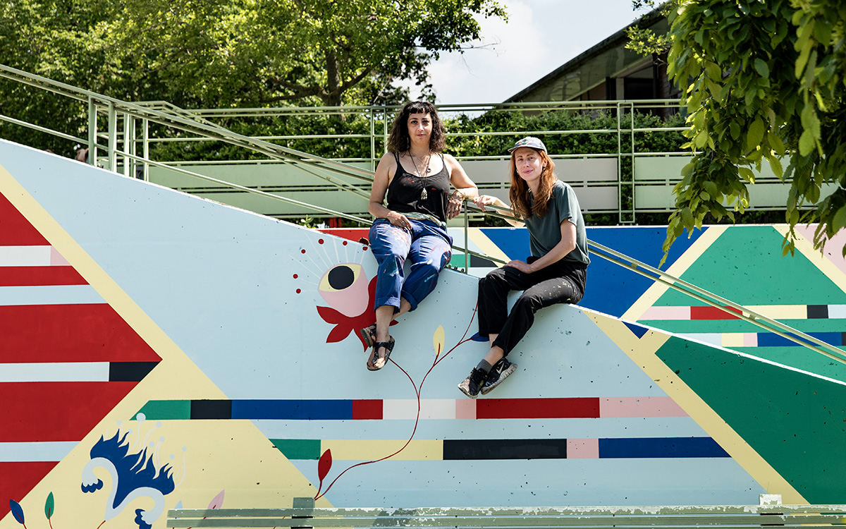 Street Art Avenue saison 5 : le duo "Jeniale" et leur fresque