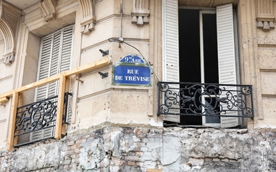 Plaque rue de Trévise (9e)