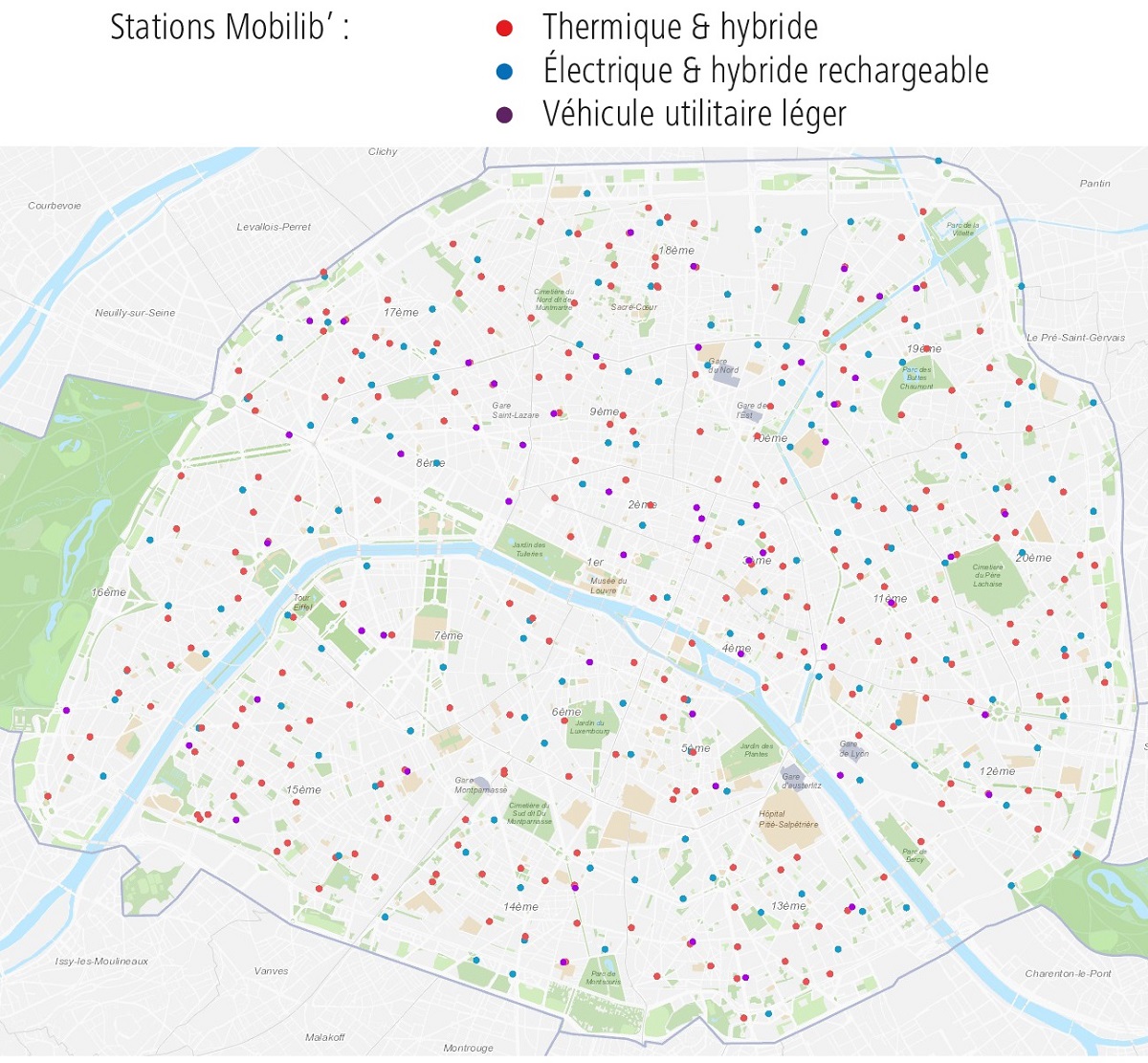Bilan des déplacements 2020 - Stations Mobilib'