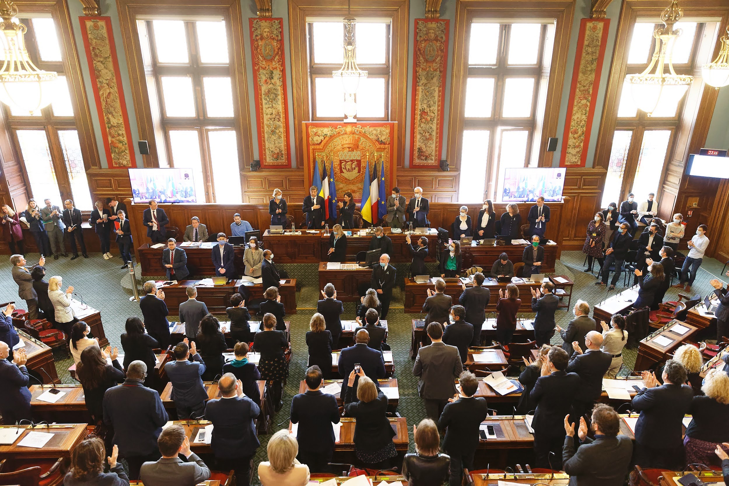 Conseil de Paris - Ukraine 