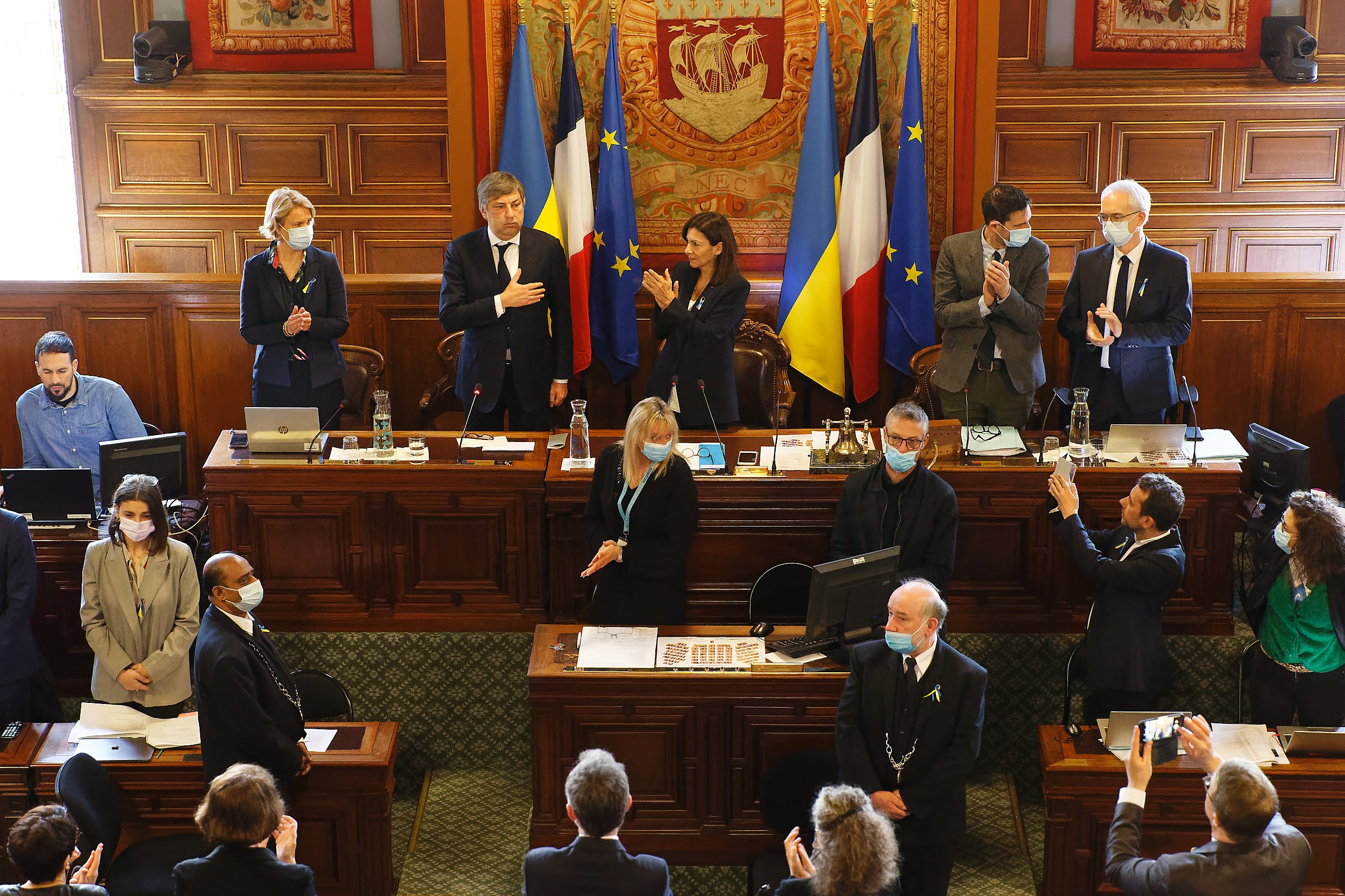 Conseil de Paris - Ukraine 
