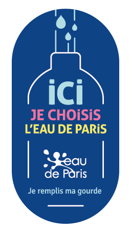 Affiche "Ici je choisis l'eau de Paris"