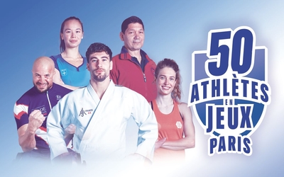 Visuel du programme 50 athlètes en jeux Paris