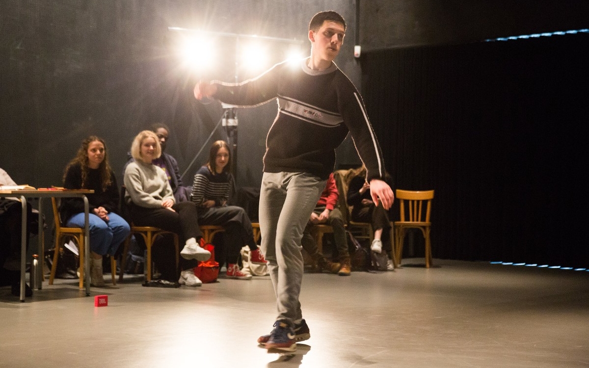 Cours de théâtre au conservatoire Darius Milhaud (14e)