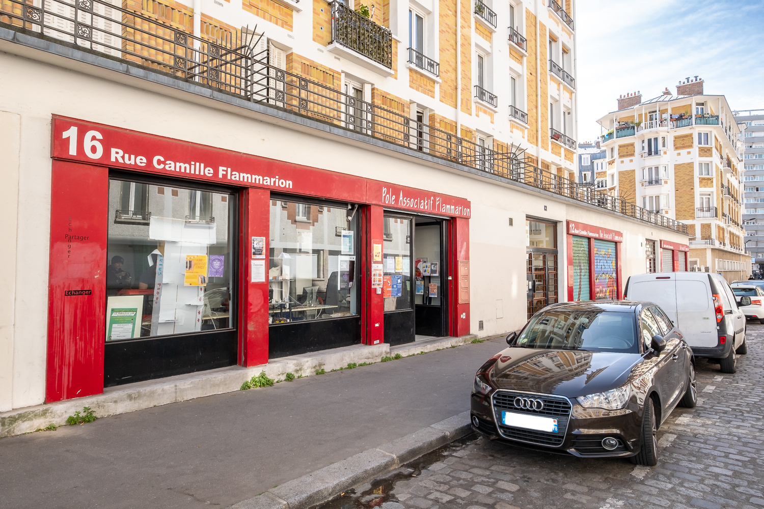 Ville du quart d'heure, Pt. Montmartre  Asso Pôle associatif Flammarion