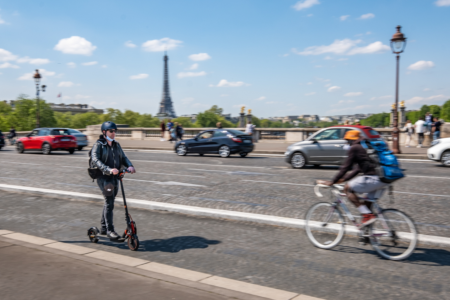 Pistes cyclables Avenue de la République