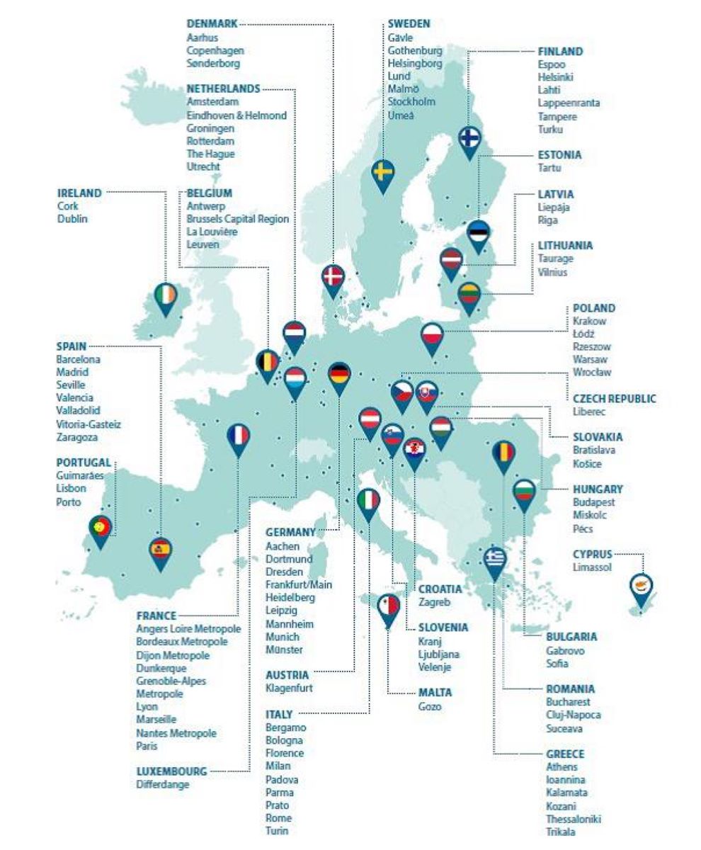 Programme 100 villes europeennes