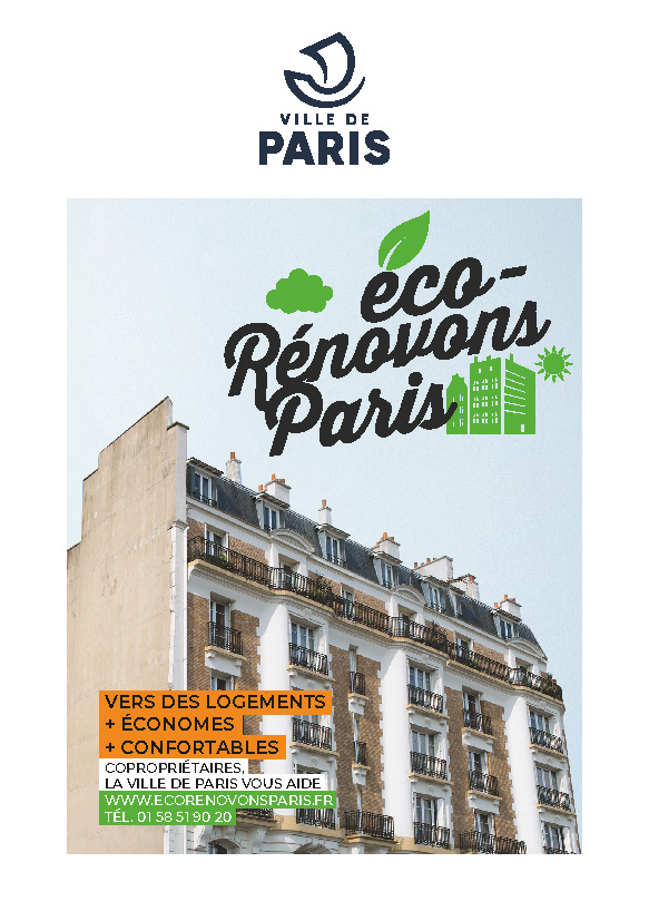 Plaquette Eco-Rénovons Paris