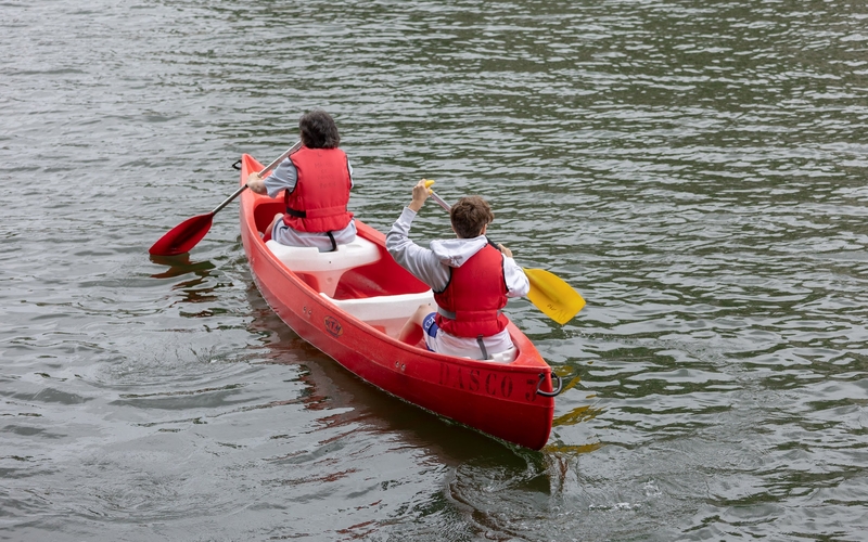 Journée olympique activités nautiques sur le Bras marie