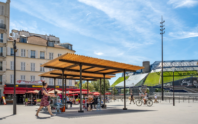 Ombrière, Place du bataillon du Pacifique