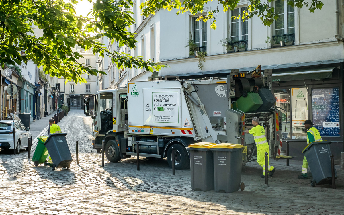 Désormais, les poubelles jaunes sont collectées trois - Ville de Paris