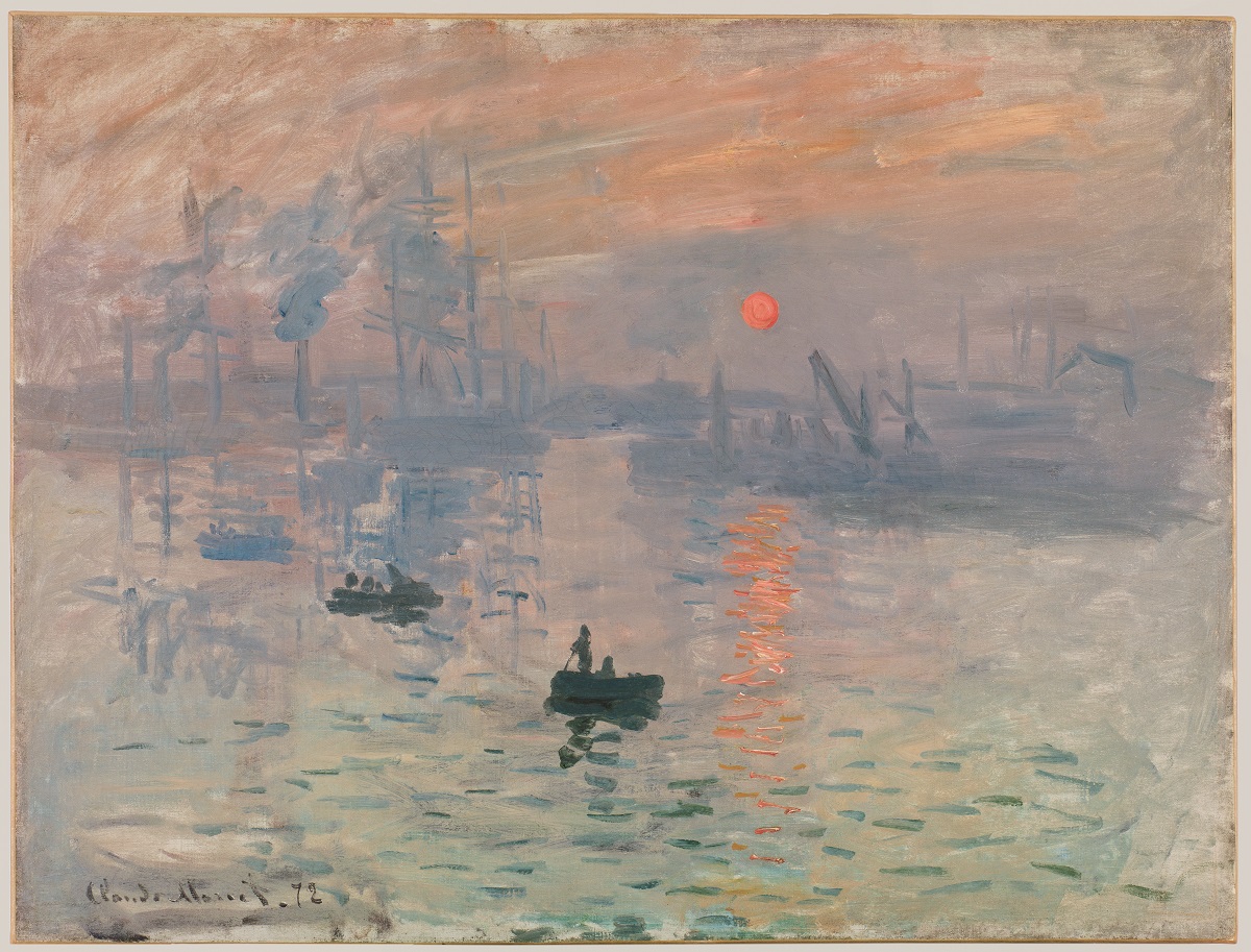 Claude Monet Impression, soleil levant 1872 Huile sur toile, 50 cm x 65 cm Paris, musée Marmottan Monet