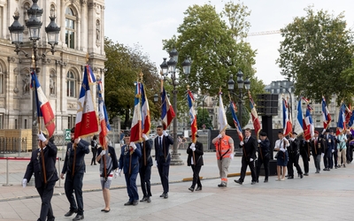78ème anniversaire de la Libération de Paris, Parvis de l'Hôtel de Ville